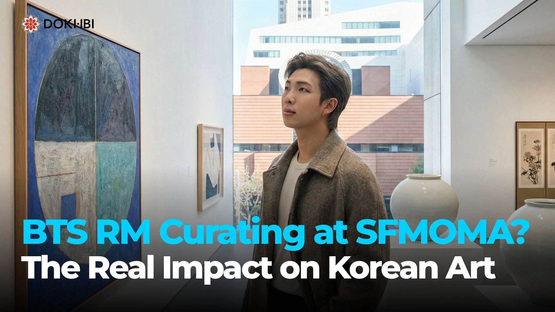 BTS RM and the Real Impact of Curating at SFMOMA - DOKHBI
