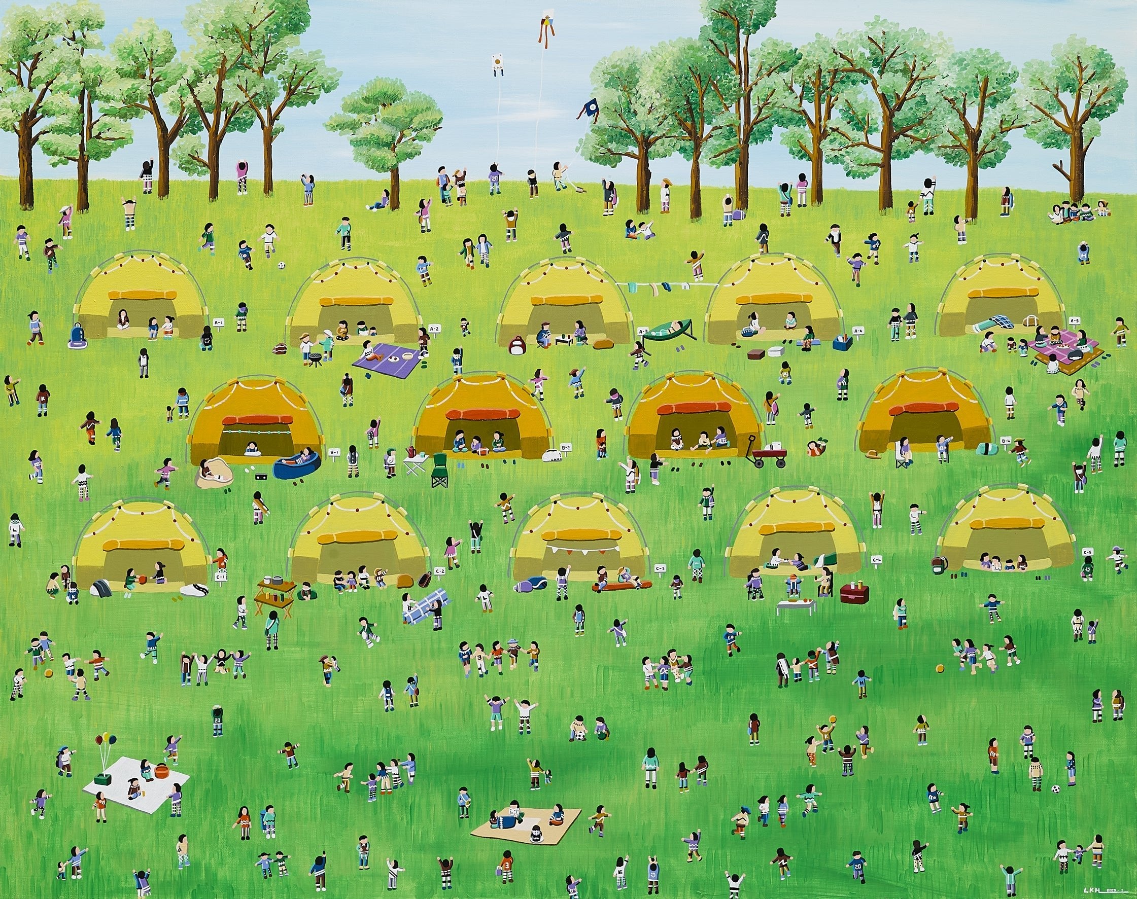 Korean Art, Lee Kyoung Hyun | Modern Korean Painting - DOKHBI