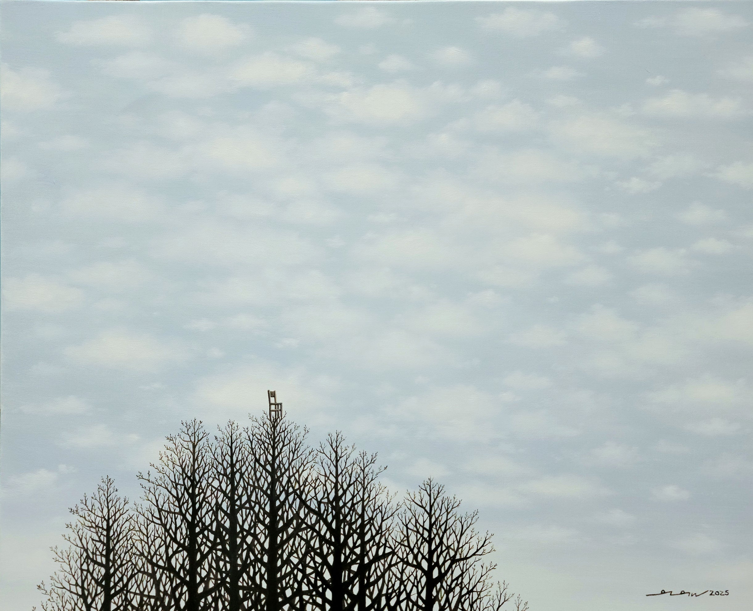 Korean Artist Min Yul – A Chair on the Tree - DOKHBI