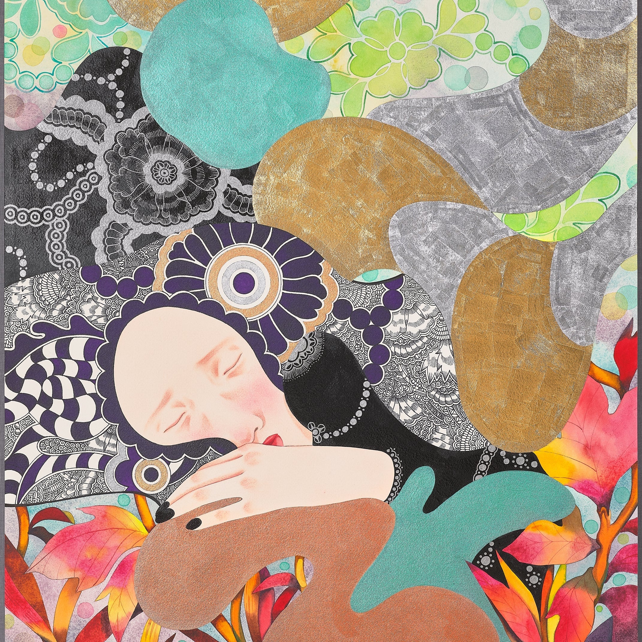 Korean Artist Yeonyeon Jung – Abstract & Figurative - DOKHBI