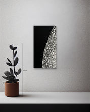 ANIMA Variation Series size reference 13x24cm - original Korean mixed media painting by Kim Sun Hyeon