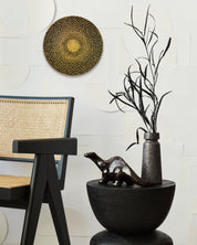 ANIMA Variation Series by Kim Sun Hyeon displayed in modern living room, original Korean mixed media painting 2025