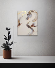 Bam VI size reference 27.3x22cm - original Korean mixed media by SHIN EUNG