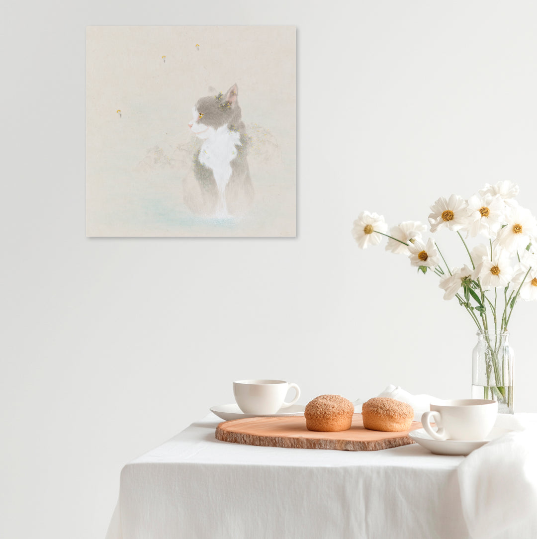 Chopin_Berceuse_in_D_flat_Major_op.57_The_Great_Catsby_88._45.2x45.2cm._Mixed_media_on_Korean_paper._2026.jpg
