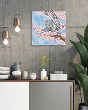 Korean contemporary painting Forever in the Moment by Aira Choi, interior wall art decor