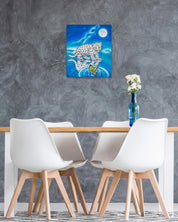 Korean contemporary painting I'm a Butterfly by Aira Choi, interior wall art decor