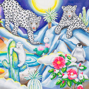 Journey to Paradise - Oil on Canvas 72.7x72.7cm by Aira Choi, Korean Contemporary Art 2023