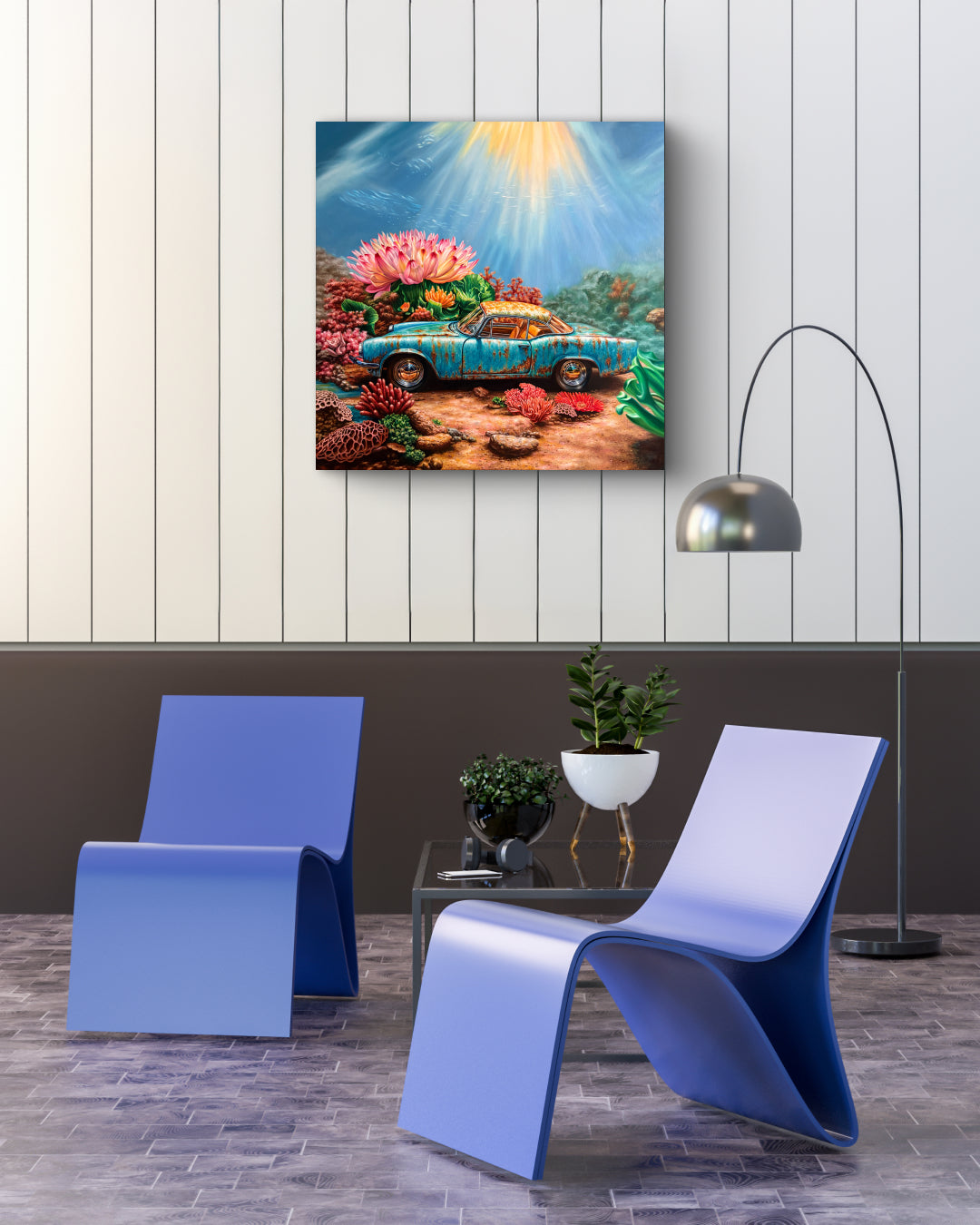 korean art, The Secret Garden - DOKHBI ARTWORKS Kang Se Kyung Painting