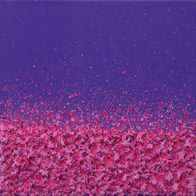 No.22_CherryblossomForestNo.22_Oil_acrylic_latexpowder_sand_puttyonCanvas_22x22cm_2023_30_9c541c1c-1a9f-40b6-b496-fd3c7fa51394.png