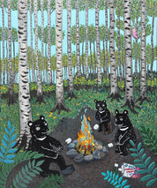 Sweet Forest - Acrylic on Canvas 72.7x60.6cm by Anna Song, Korean Contemporary Art 2024