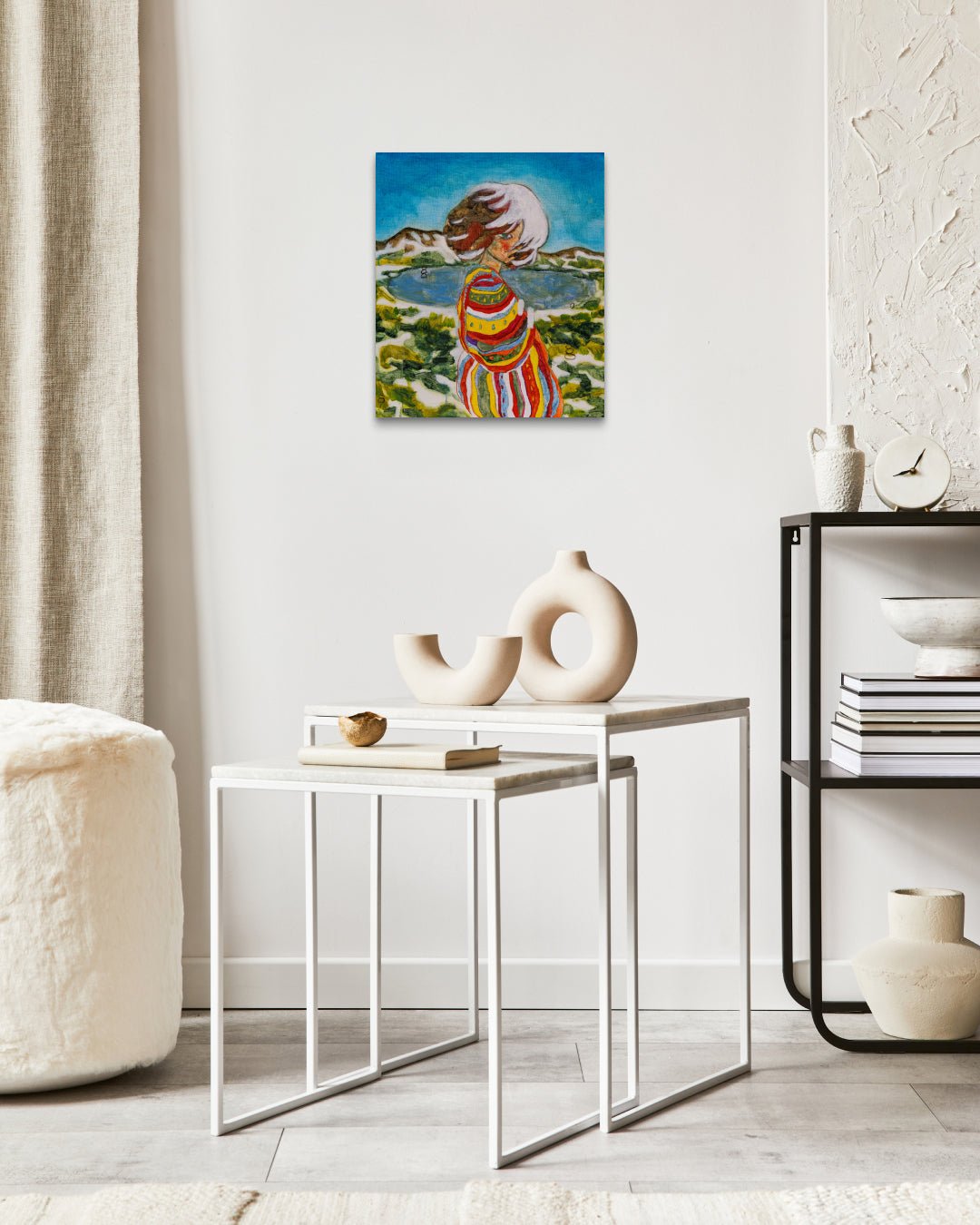 korean art, A Changed Wind - DOKHBI $1000 ARTWORKS Jineui Heo ARTWORKS dokkaebi dokebi k - art A Changed Wind DOKHBI