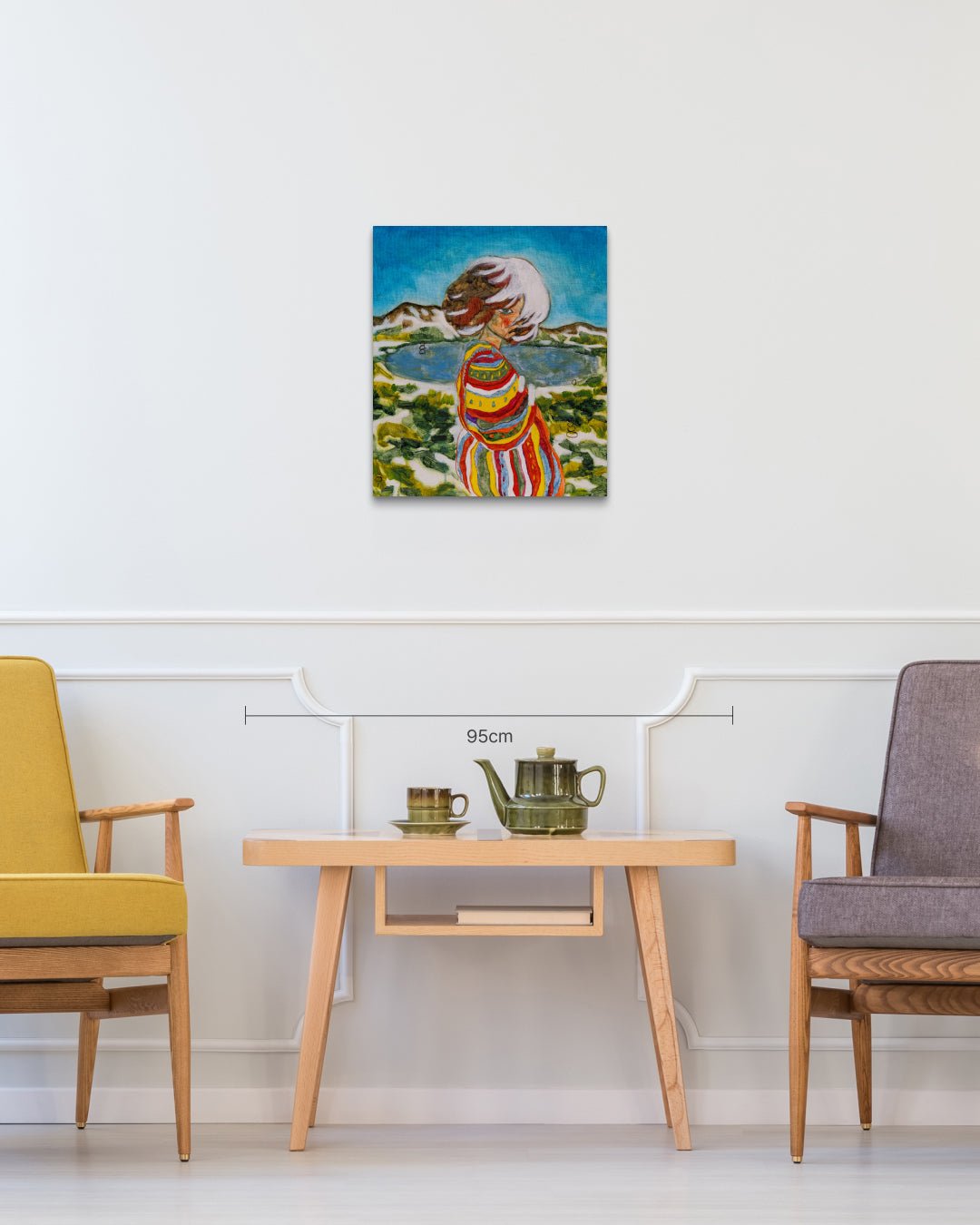 korean art, A Changed Wind - DOKHBI $1000 ARTWORKS Jineui Heo ARTWORKS dokkaebi dokebi k - art A Changed Wind DOKHBI