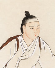 korean art, A Day to Look Forward To 2 - DOKHBI ARTWORKS Ham Bo Kyung Painting ARTWORKS dokkaebi dokebi k - art A Day to Look Forward To 2 close - up detail, silk on color texture by Korean artist Ham Bo Kyung DOKHBI