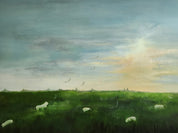 A Fleeting Greeting - Oil on Canvas 72.7x53cm by Sijin Lee, Korean Contemporary Art 2025