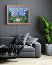 korean art, A Grand Garden - DOKHBI ARTWORKS Jung Seyoon Mixed Media