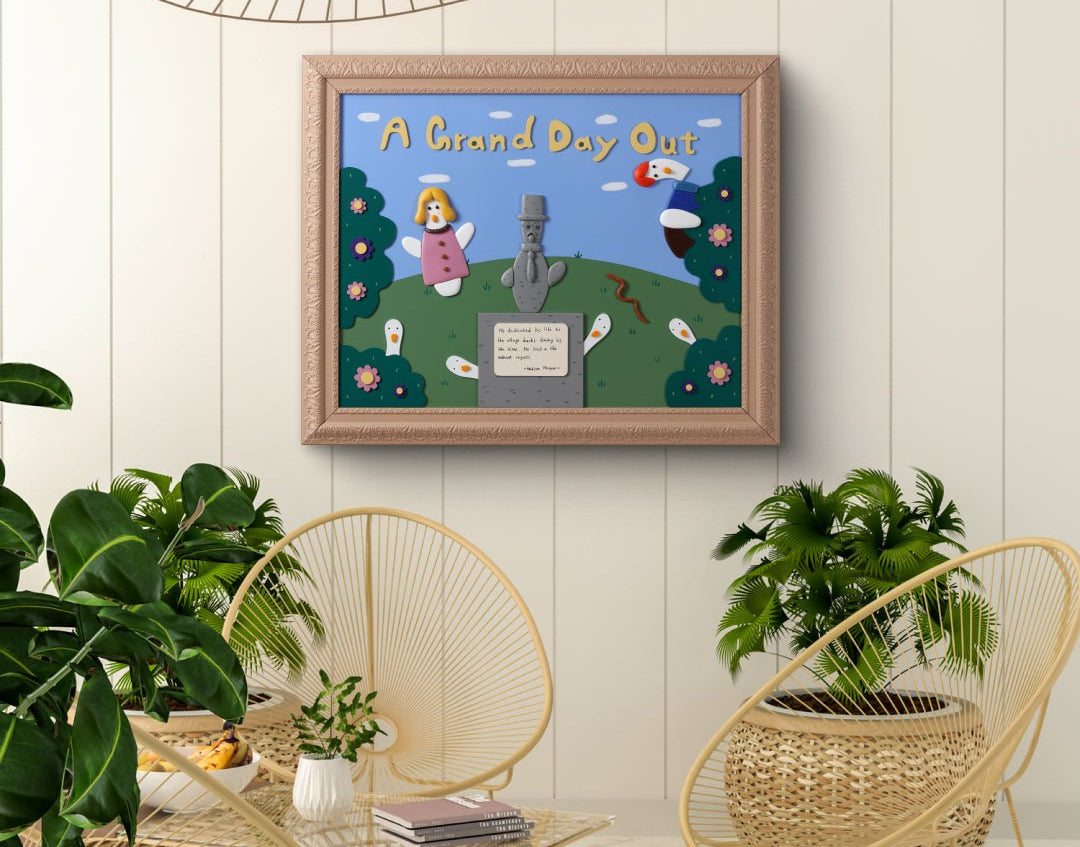 korean art, A Grand Garden - DOKHBI ARTWORKS Jung Seyoon Mixed Media