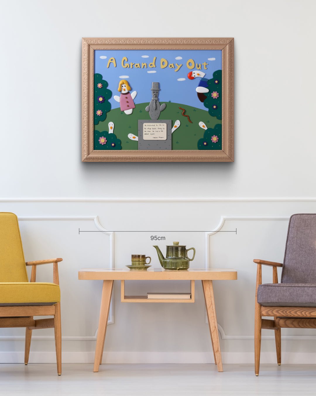 korean art, A Grand Garden - DOKHBI ARTWORKS Jung Seyoon Mixed Media