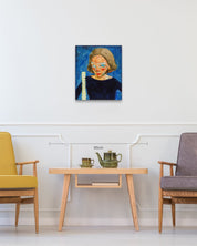 korean art, A Heart That Watches - DOKHBI $1000 ARTWORKS Jineui Heo ARTWORKS dokkaebi dokebi k - art A Heart That Watches DOKHBI