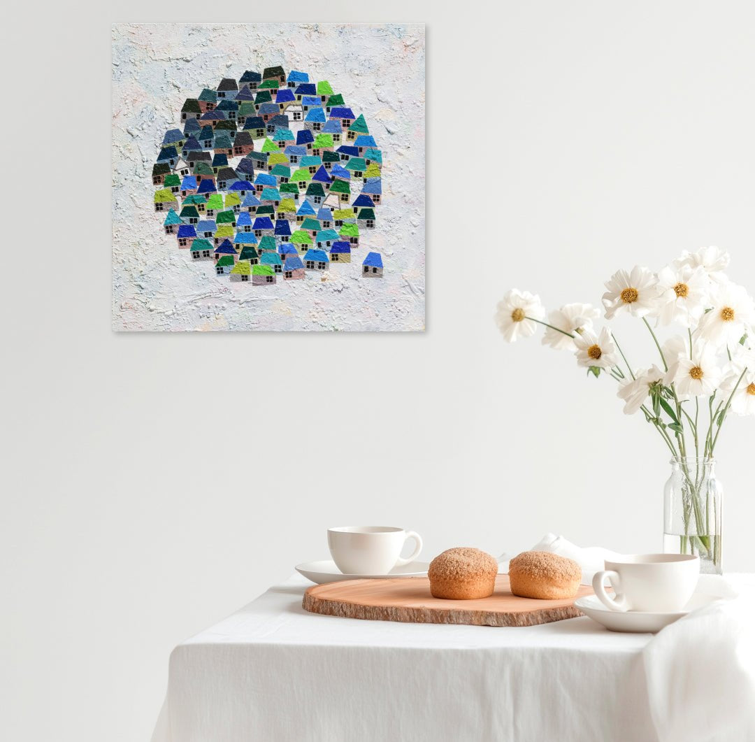 korean art, A Meaningful Star 5 - DOKHBI $1000 ARTWORKS Mixed Media