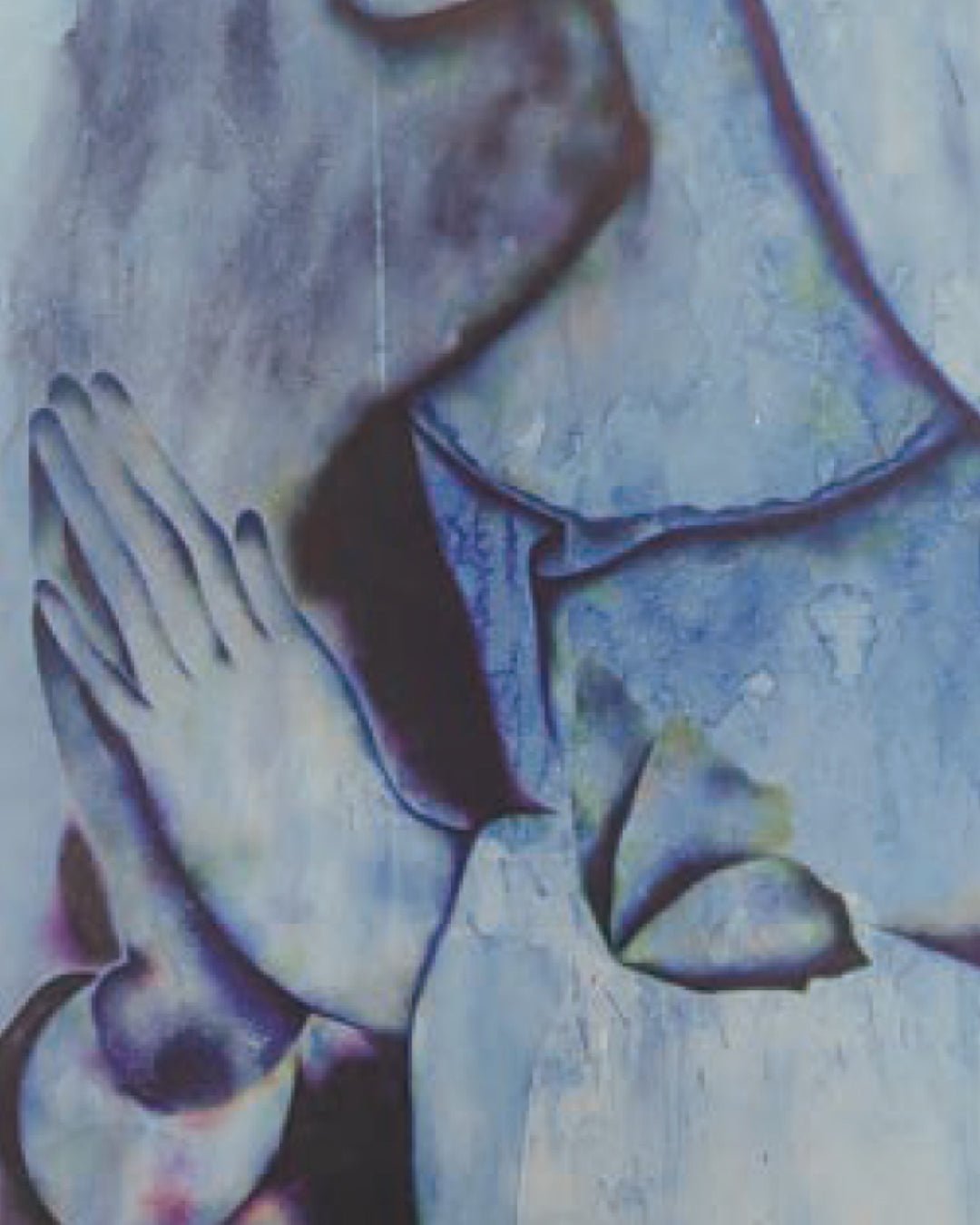 korean art, A Small Comfort for Those Seeking Salvation - DOKHBI ARTWORKS KIM JEONG YONG Painting