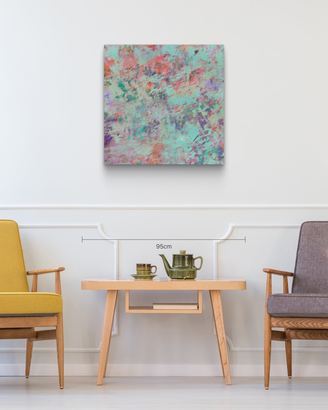 Abstraction, unfocused #2 size reference 72.7x72.7cm - original Korean archival pigment print by grymC