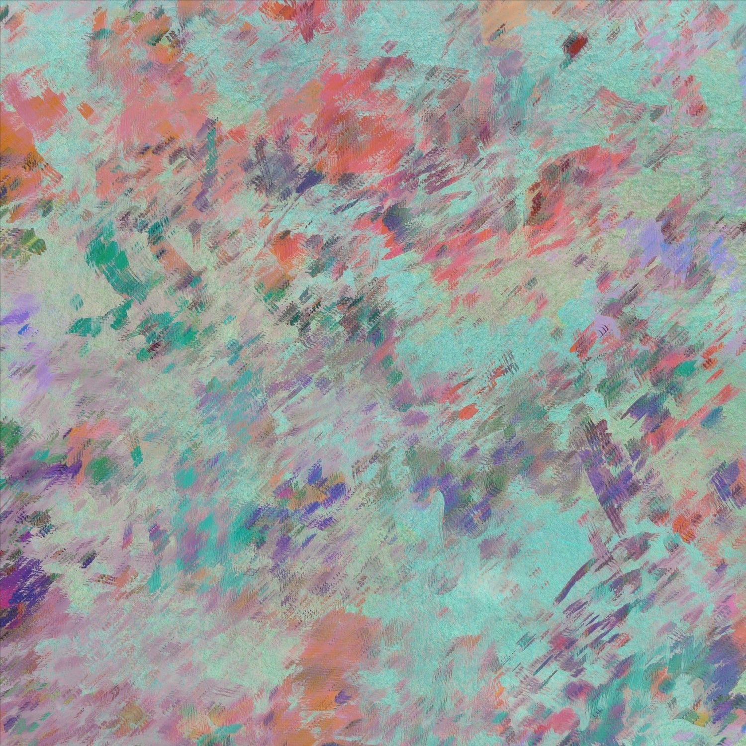 Abstraction, unfocused #2 - Archival pigment print on Canvas 72.7x72.7cm by grymC, Korean Contemporary Art 2024
