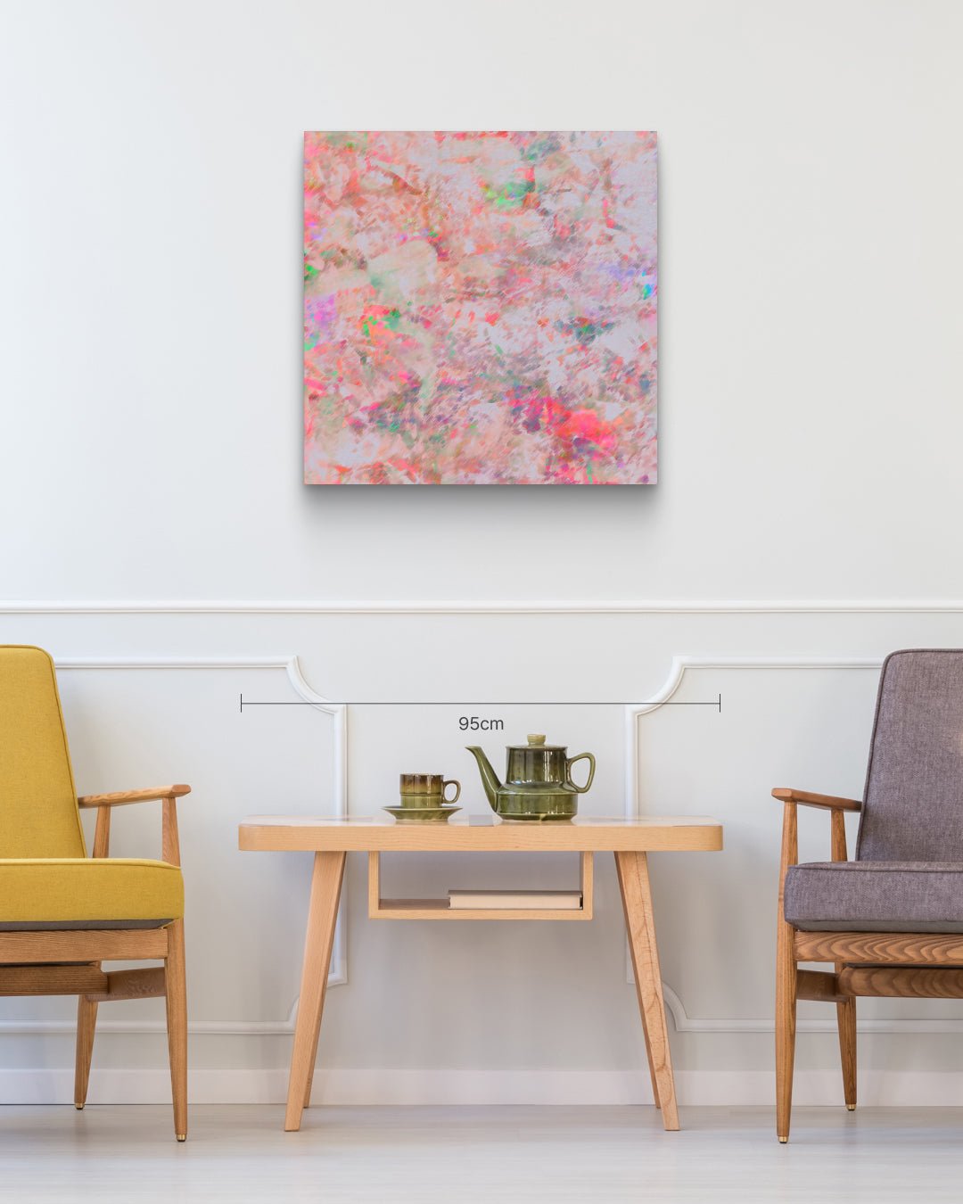 Abstraction, unfocused #3 size reference 72.7x72.7cm - original Korean archival pigment print by grymC