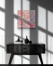 Abstraction, unfocused #3 by grymC displayed in modern living room, original Korean archival print 2024