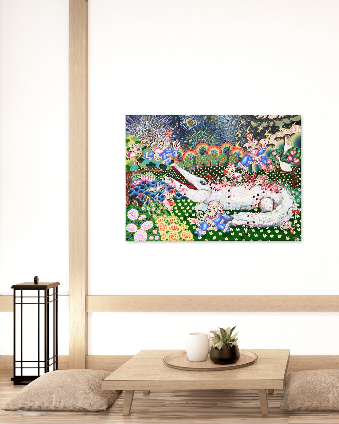 korean art, Act 2 Trauma Hunting - DOKHBI ARTWORKS Leeseo Noh Mixed Media