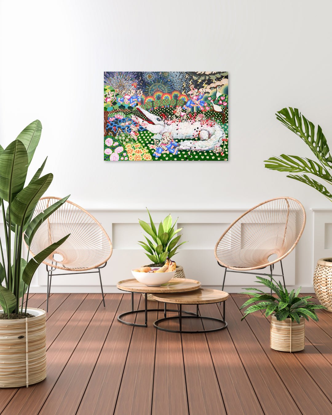 korean art, Act 2 Trauma Hunting - DOKHBI ARTWORKS Leeseo Noh Mixed Media