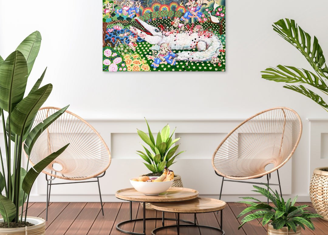 korean art, Act 2 Trauma Hunting - DOKHBI ARTWORKS Leeseo Noh Mixed Media