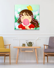 korean art, Affection - DOKHBI ARTWORKS Hyoji Lee Painting ARTWORKS dokkaebi dokebi k-art #original_value# DOKHBI