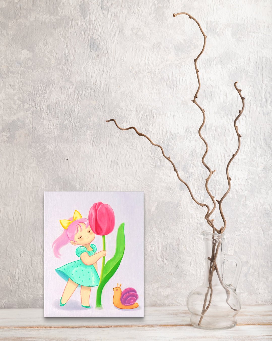 korean art, Affection - DOKHBI $1000 ARTWORKS Hyoji Lee ARTWORKS dokkaebi dokebi k-art #original_value# DOKHBI