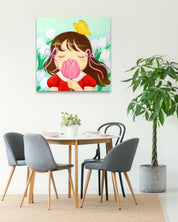 korean art, Affection - DOKHBI ARTWORKS Hyoji Lee Painting ARTWORKS dokkaebi dokebi k-art #original_value# DOKHBI