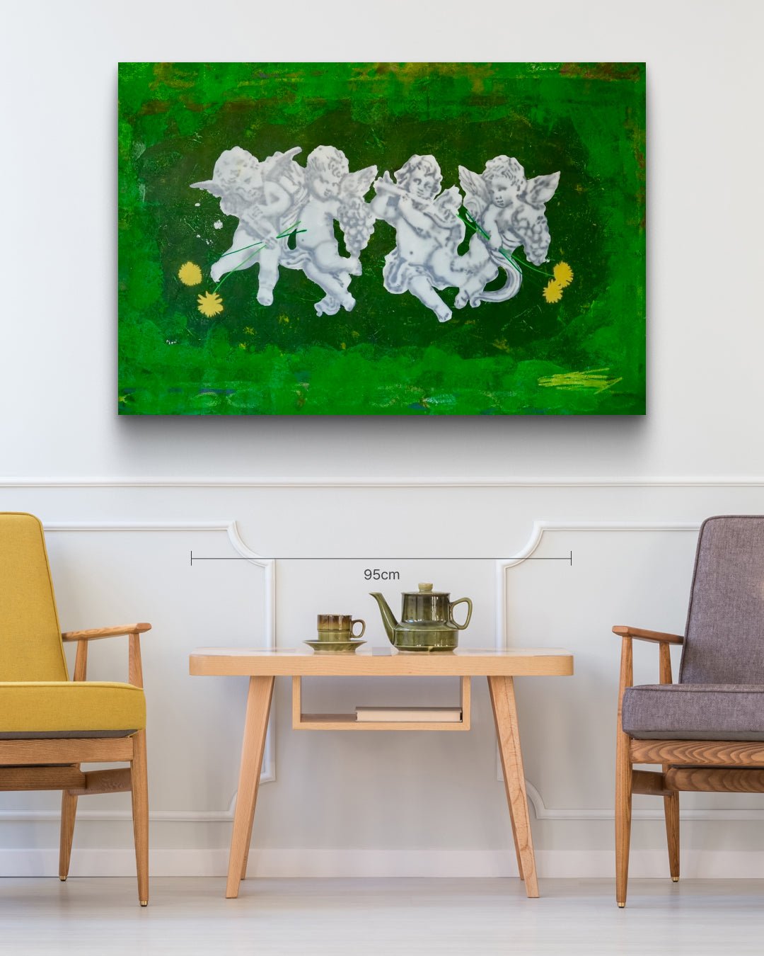 korean art, Angels - DOKHBI ARTWORKS Feeldog Painting