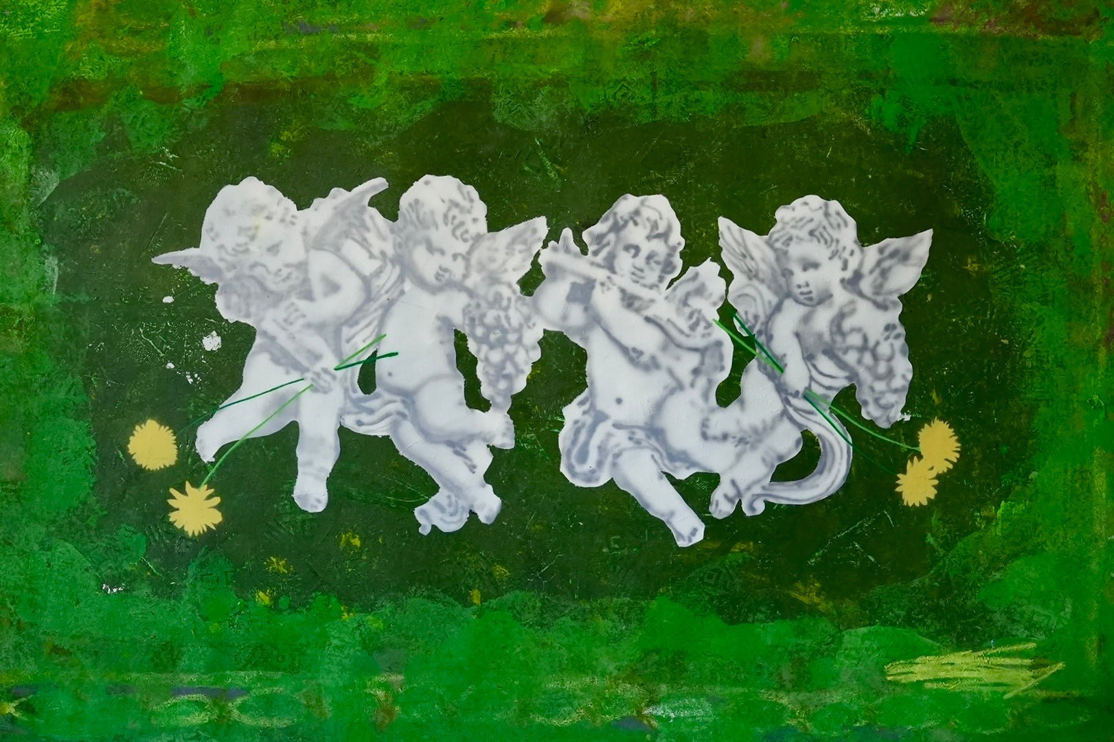 korean art, Angels - DOKHBI ARTWORKS Feeldog Painting