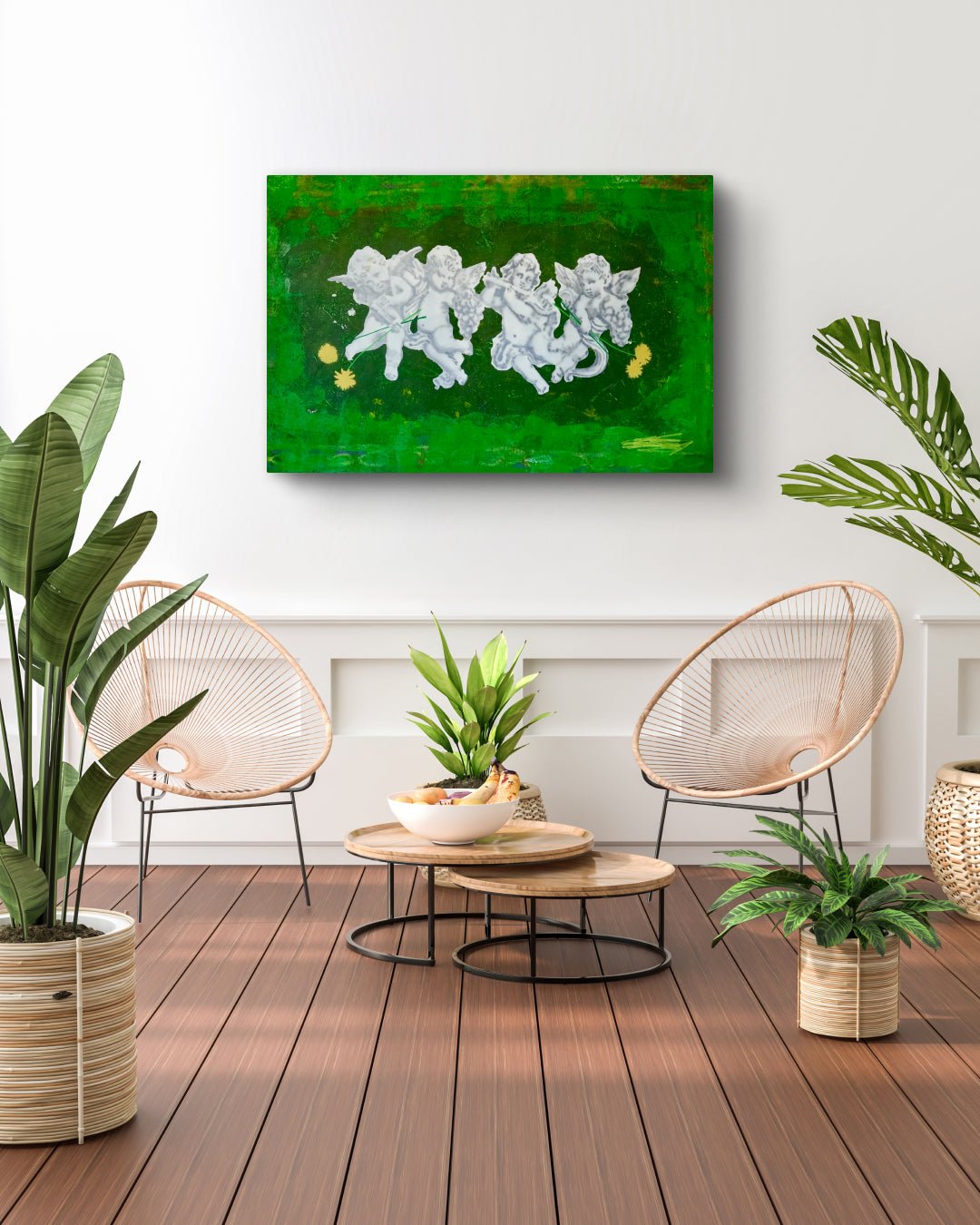 korean art, Angels - DOKHBI ARTWORKS Feeldog Painting