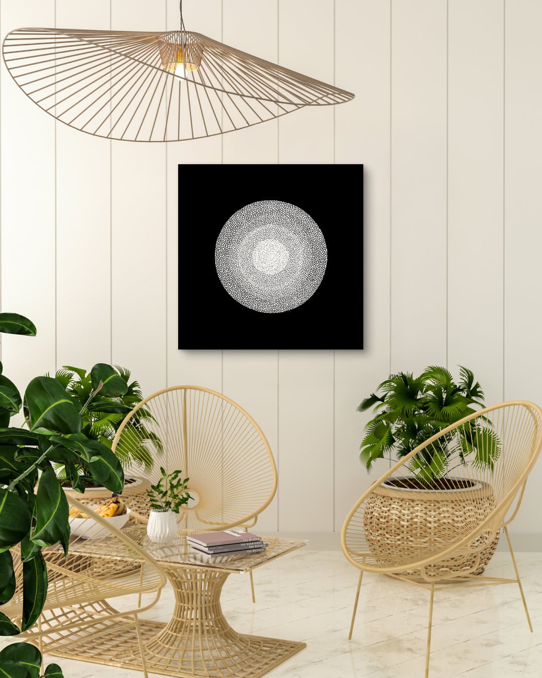 korean art, ANIMA Variation Series - DOKHBI ARTWORKS Kim sun hyeon Mixed Media ARTWORKS dokkaebi dokebi k - art ANIMA Variation Series by Kim Sun Hyeon displayed in modern living room, original Korean mixed media painting 2018 DOKHBI