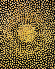 korean art, ANIMA variation series - DOKHBI $1000 ARTWORKS Kim sun hyeon ARTWORKS dokkaebi dokebi k - art ANIMA Variation Series close - up detail, mixed media texture by Korean artist Kim Sun Hyeon DOKHBI