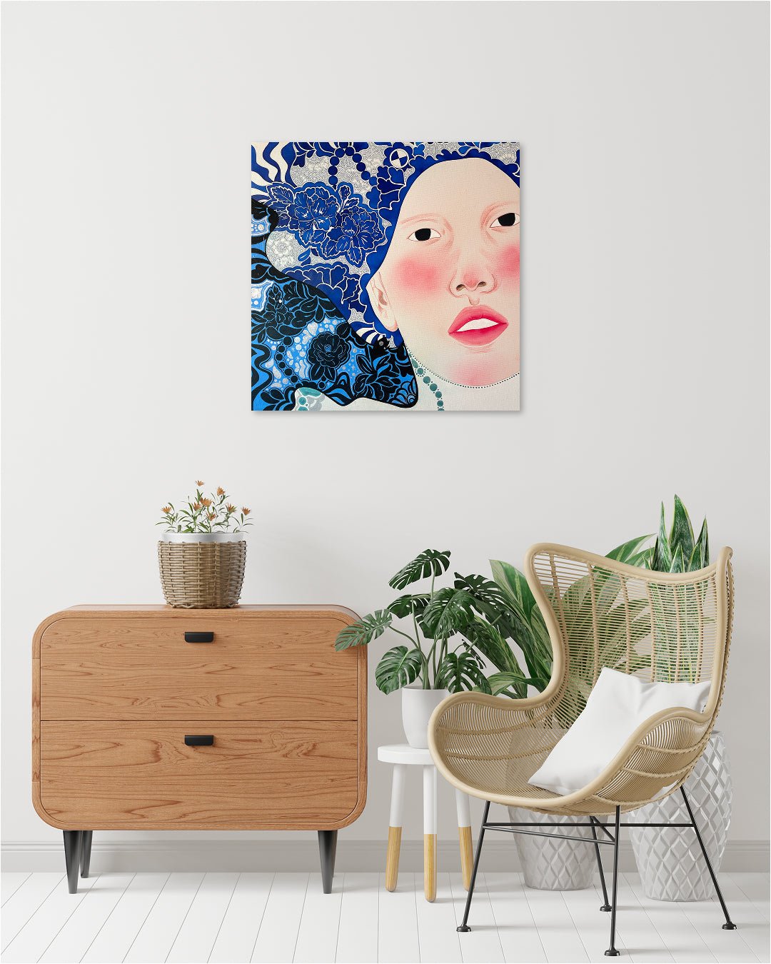 korean art, Another day in Jeju - DOKHBI ARTWORKS Mixed Media Painting