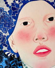 korean art, Another day in Jeju - DOKHBI ARTWORKS Mixed Media Painting