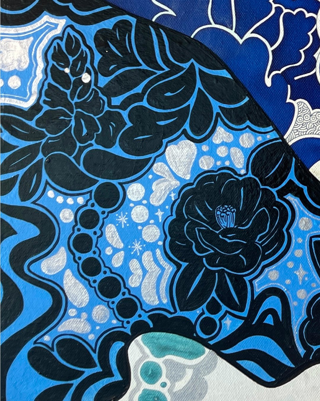 korean art, Another day in Jeju - DOKHBI ARTWORKS Mixed Media Painting