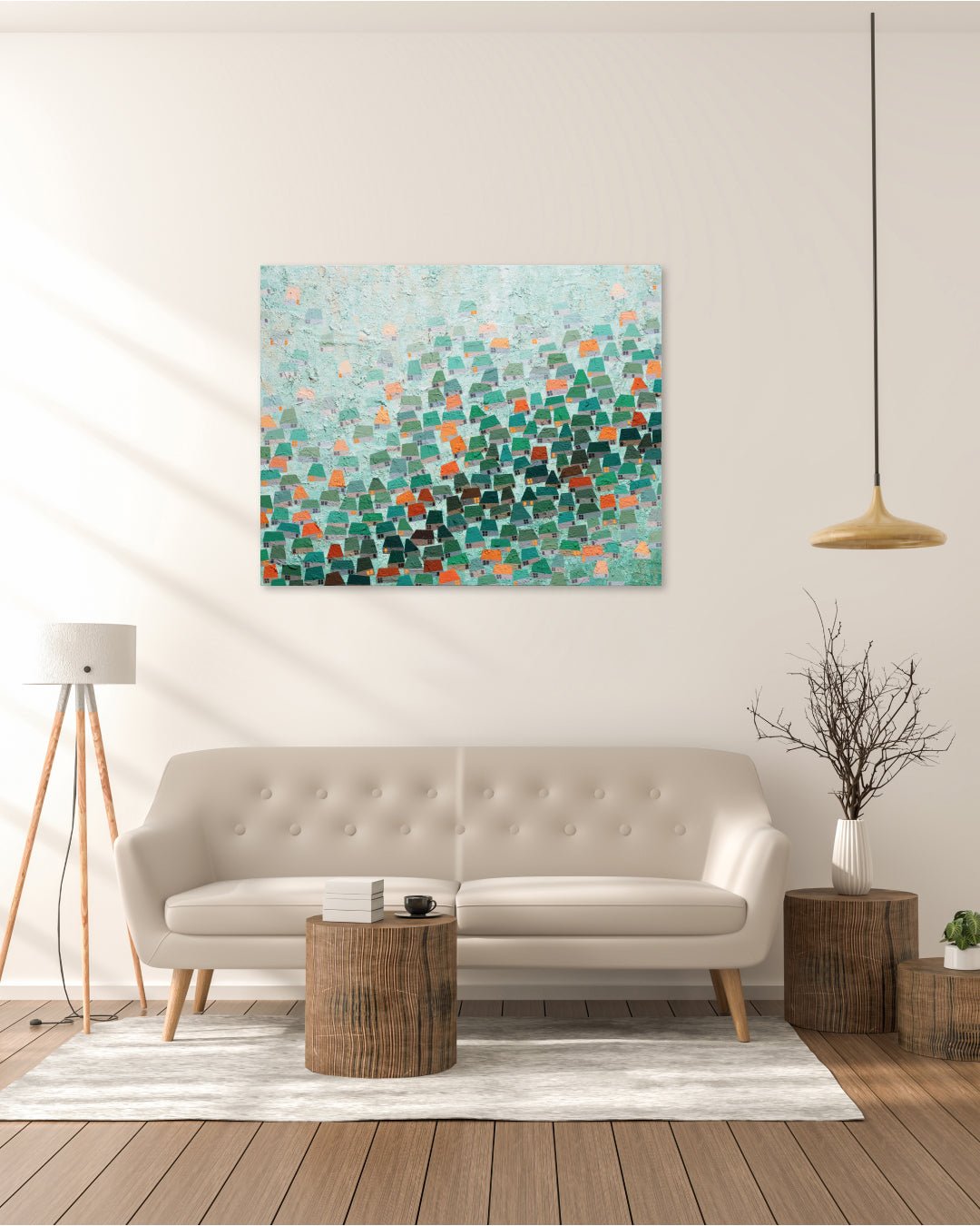 korean art, Autumn Breeze - DOKHBI ARTWORKS Mixed Media Youyeong Seo