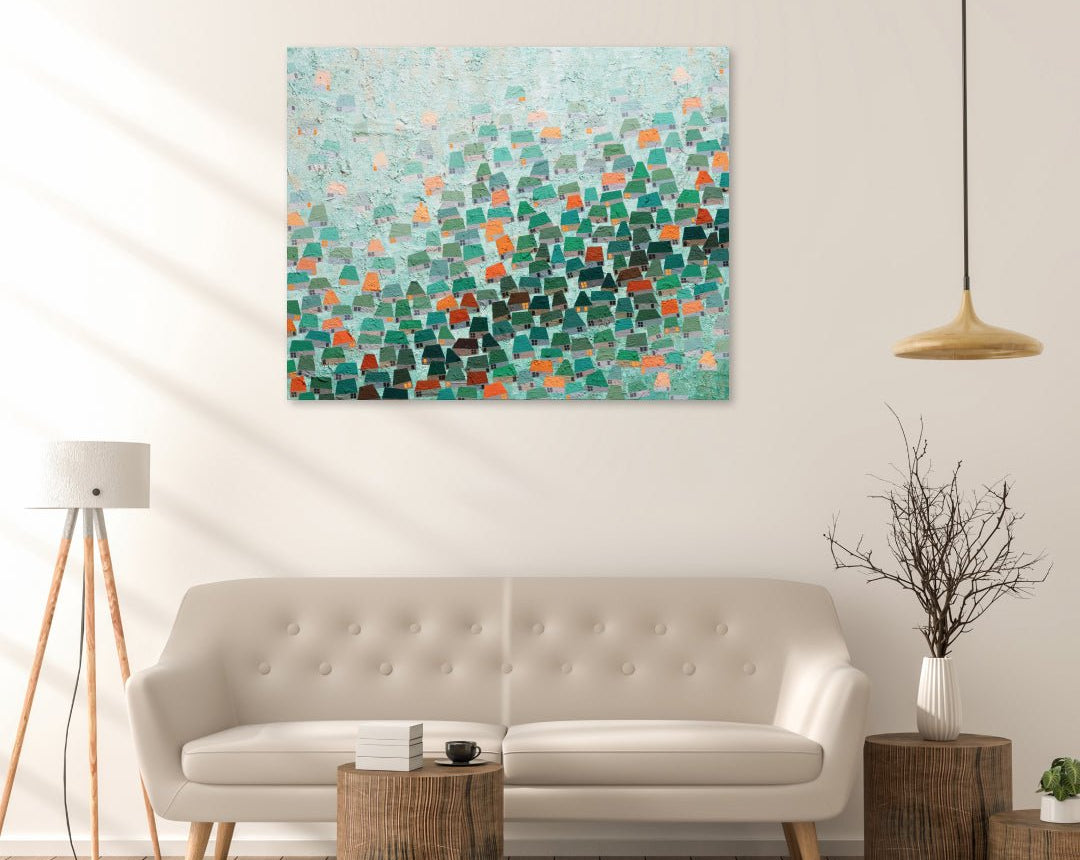 korean art, Autumn Breeze - DOKHBI ARTWORKS Mixed Media Youyeong Seo