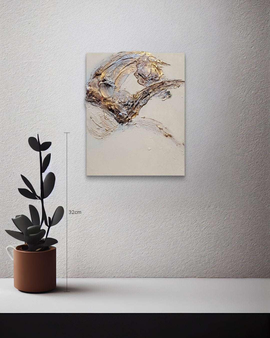 korean art, Bam III - DOKHBI $1000 ARTWORKS Mixed Media ARTWORKS dokkaebi dokebi k - art Bam III size reference 27.3x22cm - original Korean mixed media by SHIN EUNG DOKHBI