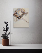 korean art, Bam III - DOKHBI $1000 ARTWORKS Mixed Media ARTWORKS dokkaebi dokebi k - art Bam III size reference 27.3x22cm - original Korean mixed media by SHIN EUNG DOKHBI