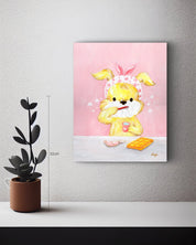 korean art, Bath time_Brushing my teeth - DOKHBI $1000 ARTWORKS Mint