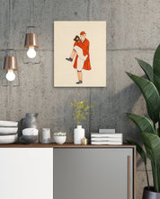 korean art, Be the Master Wherever You Are 6 - DOKHBI $1000 ARTWORKS Ham Bo Kyung ARTWORKS dokkaebi dokebi k - art Korean contemporary silk painting Be the Master Wherever You Are 6 by Ham Bo Kyung, interior wall art decor DOKHBI