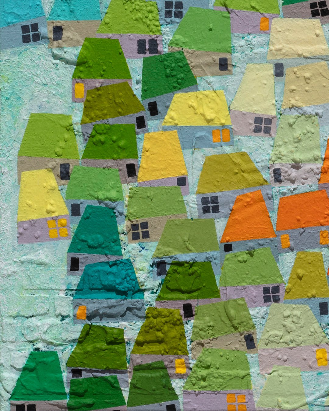 korean art, Blooming Colors - DOKHBI $1000 ARTWORKS Mixed Media