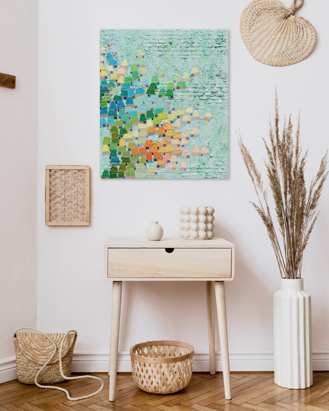 korean art, Blooming Colors - DOKHBI $1000 ARTWORKS Mixed Media